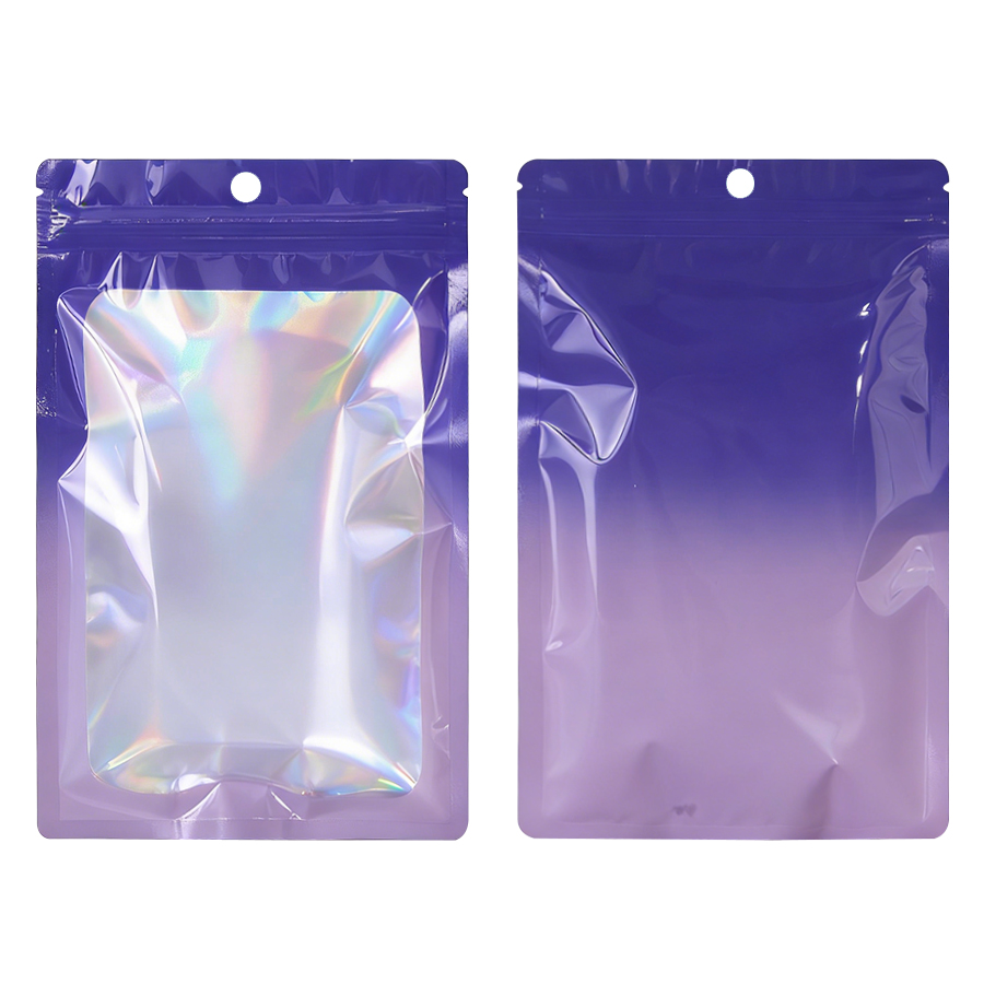 Holographic Color Square Zippe - Food Storage Bag recension och pris