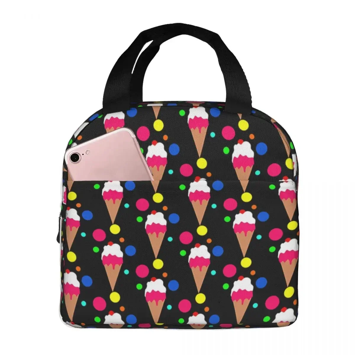 Colorful Portable Lunch Bag Ic - Food Storage Bag recension och pris