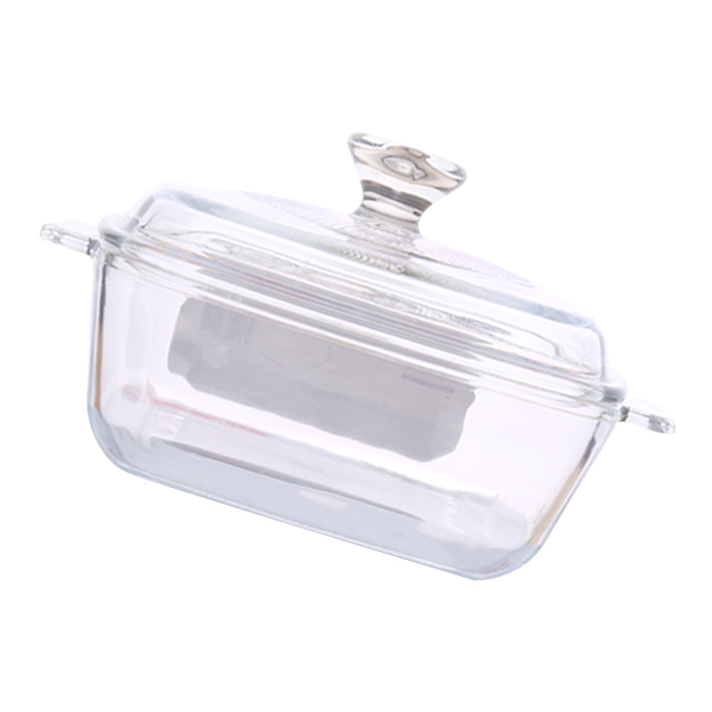 Heat Resistant Tempered Glass  - Food Storage Oven Safe recension och pris