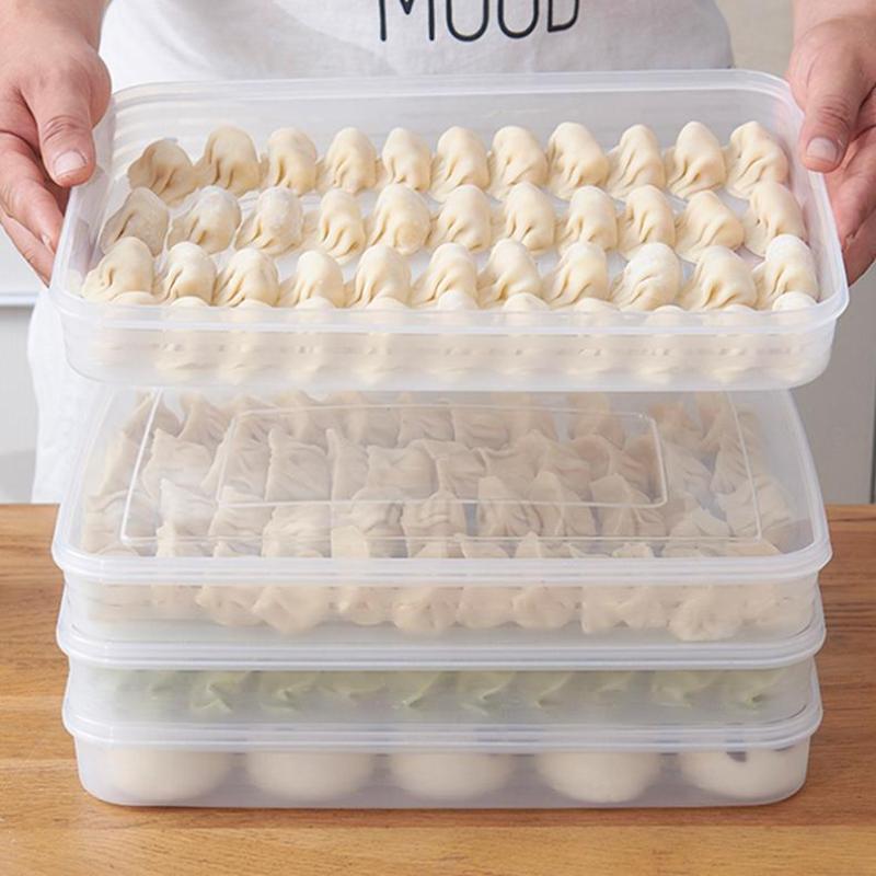 For Dumpling Fruits Vegetables - Food Storage With Dividers recension och pris